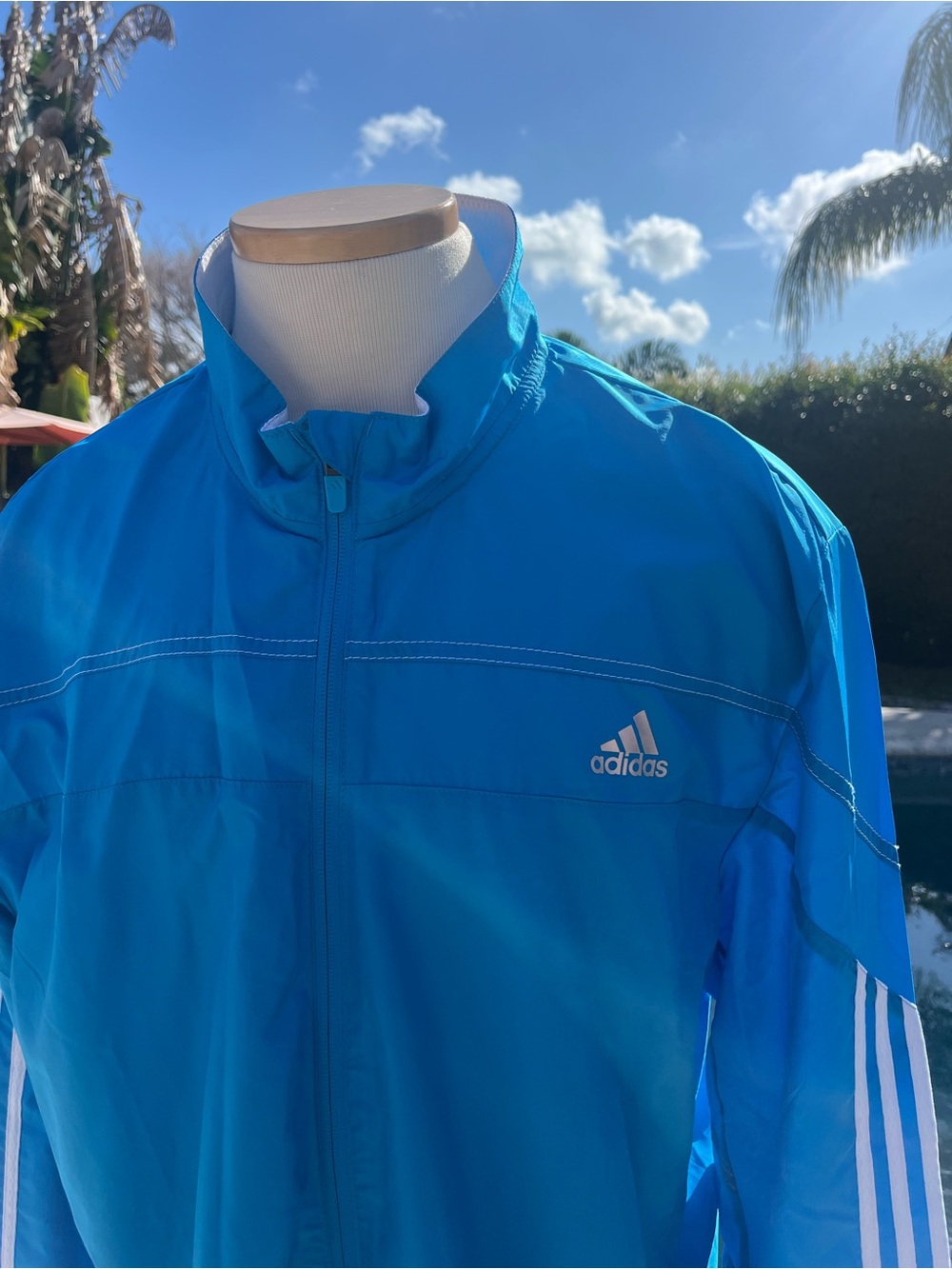 Adidas Men’s Blue Track Jacket - Picture 2 of 10